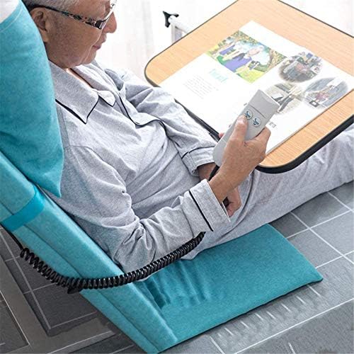 Healthcare Medical Pillow Lifter, Adjustable Comfort Lifting Seats with Electric Pump System and Mattress Pad Cover Fits Standard Hospital Bed