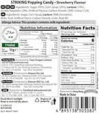 Striking Popping Candy - 30g Strawberry Flavor (4 bags)
