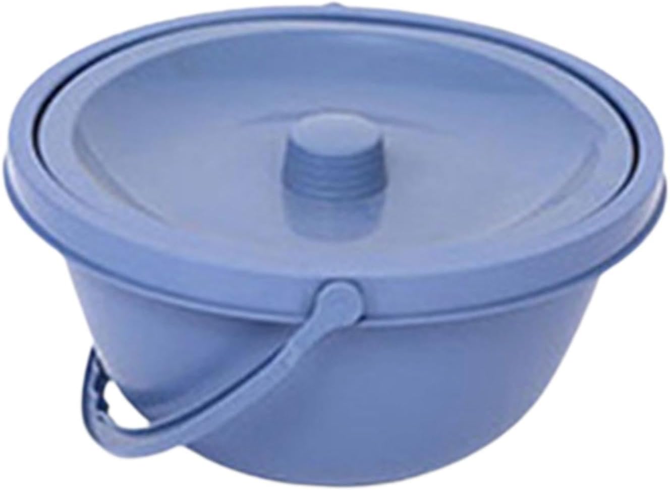 Portable Toilet Urinal Pot Bedpan Container with Handle Easy Clean Bedside Commode Bucket Chamber Pot for Boat Tent Bedroom