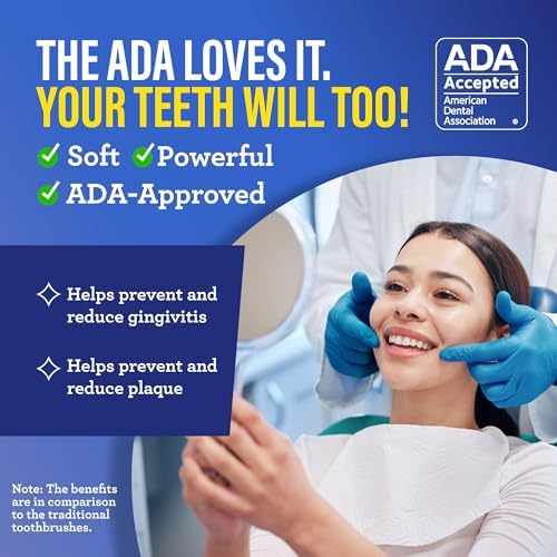 GuruNanda Butter On Gums Toothbrush, ADA Accepted, with 8000+ Ultra Soft Softex Bristles for Sensitive & Receding Gums, Perfect for Whiter Teeth, 6 Ct
