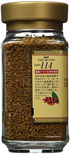 UCC The Blend 114 Instant Coffee, Instant Black Coffee, Smooth Flavor, Imported from Japan, 3.17 Oz (90 g), Pack of 2