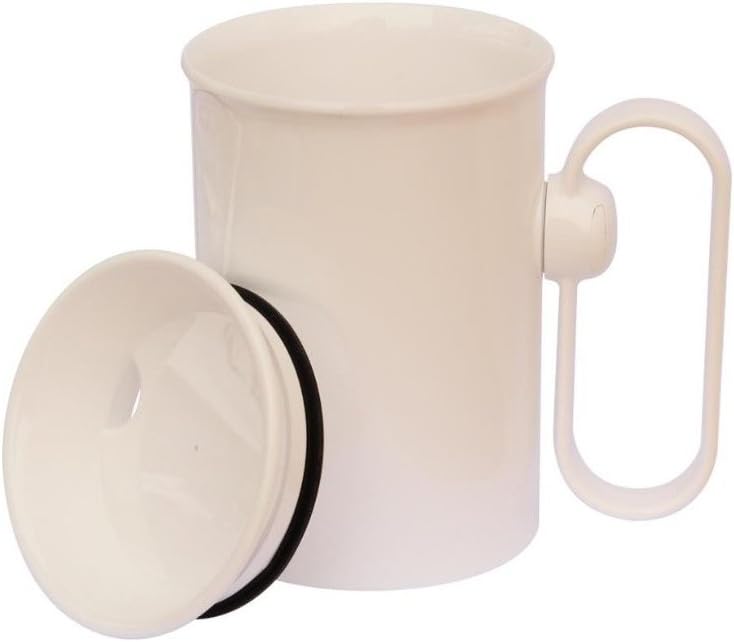 NRS Healthcare Hand Steady Mug with Easy Drinking Cup Aid