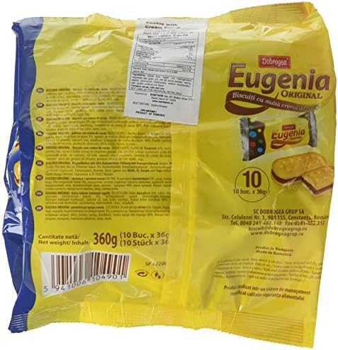 Eugenia Original Biscuits 360g (2pack) Total 720g