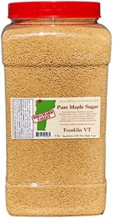 Green Mountain Goodness Granulated Maple Sugar - Vermont Grade A (Bulk)