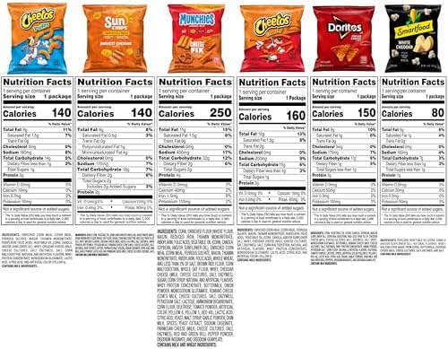Frito-Lay Cheesy Mix Variety Pack (Pack of 21)
