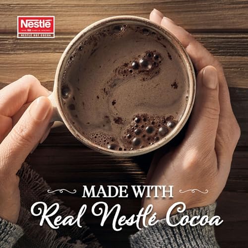 Nestle Hot Chocolate Mix, Whipper Mix, Dark Chocolate Flavor Hot Cocoa, Bulk Whipped Cocoa, 2 lb Bag