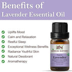 Lavender Essential Oil USDA Certified Organic, 100% Pure Natural Premium Grade, Undiluted- Aromatherapy Diffuser for Calm and Relaxation, Skin Care, Hair Care