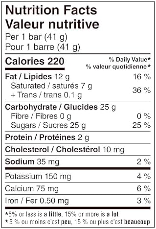 AERO Peppermint Bar, 1.44 Ounce (Pack of 16)