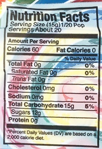 Adams Brooks Whirly Pop Lollipop Rainbow Swirl Party Candy 10 Oz
