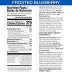 Pop-Tarts Toaster Pastries, Breakfast Foods, Kids Snacks, Value Pack, Frosted Blueberry (64 Pop-Tarts)