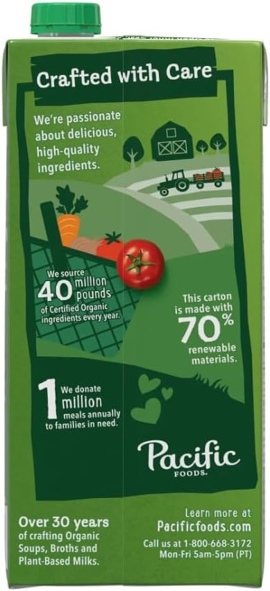 Pacific Foods Organic Red Pepper and Tomato Soup 32 Ounce (Pack of 5)