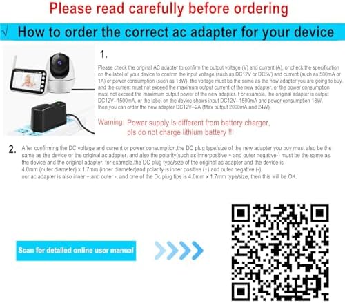 Universal 5V 2A ac Adapter Power Supply with 11 DC Plug Tips AC to DC5V 1.5A 1A 800mA 600mA 500mA 400mA 300mA 200mA 100mA Power Adapter 5v wall Charger ac dc Adapter (DC5V~2A)