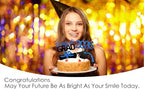 2026 Graduation Cupcake Toppers, 48 PCS Food/Appetizer Picks For Graduation Party Mini Cake Decorations, Diploma, 2026, Grad Cap Set 48 Pieces (02 Blue)
