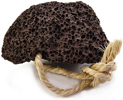 Natural Elephant Pumice Stone for Feet | Volcanic Lava Rock Callus Remover & Foot Scrubber | Pack of 2