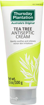 Thursday Plantation Tea Tree Antiseptic and Antibacterial Cream, 3.5 Ounces