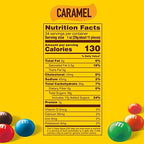 M&M'S Caramel Milk Chocolate Candy Bulk Pack, Party Size, 34 oz Bag