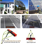 5m Photovoltaic and Solar Panel Window Cleaning Pole with Water Fed Brush Equipment