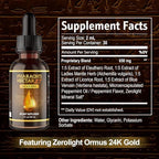 Ultra-Pure, 99.9% Liquid Gold - 24K Monoatomic Gold Ormus - Third Eye Awakening, Pineal Gland Decalcification, Awaken DNA, Unlock Light Speed Manifestation - Pharaoh's Nectar XT
