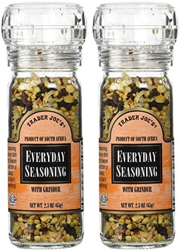 Trader Joe's Everyday Seasoning with Grinder 2.3 oz - PACK OF 8
