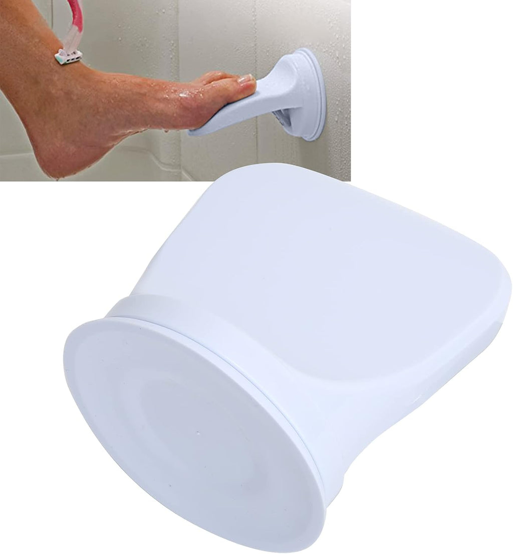 Professional Shower Foot Rest, No Drilling is Needed Non-Slip Bathroom Pedal with Powerful Suction Cup Shower Shaving Leg Aid, Elderly Bathroom Foot Pedal Step for Bathroom, Toilet, Etc