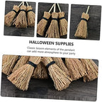 SAFIGLE Halloween Broom Charm Pendant Miniature Witch Broom Decor for Jewelry Making Necklaces Bracelets and Keychains for Halloween Cosplay and Festive Decorations