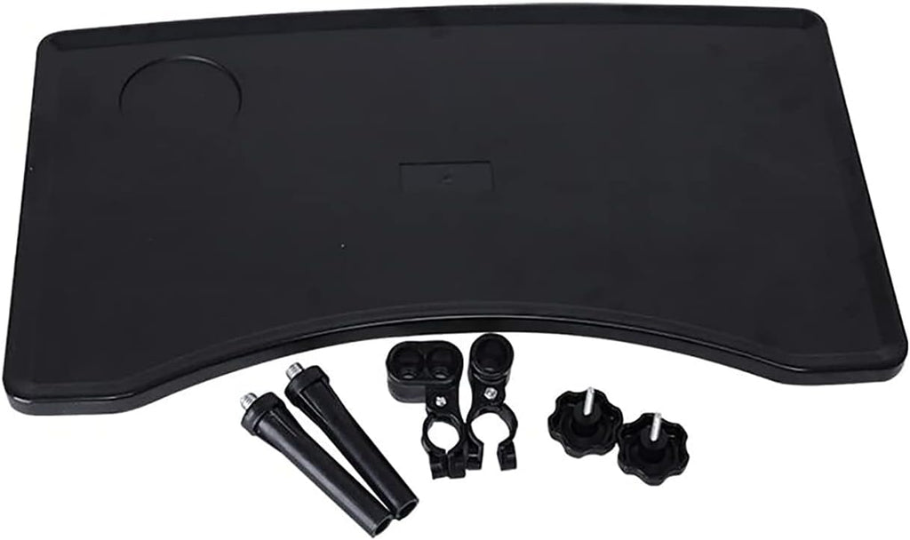 DKULMN Wheelchair Lap Tray, Wheelchair Tray Table Portable Universal Tray Table with Cup Holder for Eating, Reading, Resting Wheelchair armrests