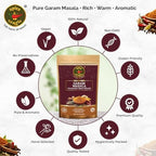 Spice Magic Garam Masala Powder 7oz (200 G) | Premium Indian Spice Blend | All-Natural, Salt-Free, Vegan & Non-GMO
