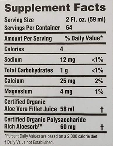Lily Of The Desert Preservative Free Aloe Vera 1 gal