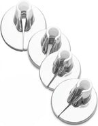 4Pcs Transparent Gel Metatarsal Pads Flip-Flop Gel Toe Guards Cushions Thong Protectors Silicone Non Slip Shoe Cushion for Sandals Thong Pads