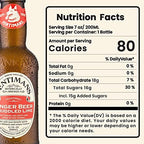 Fentimans Sparkling Ginger Beer & Muddled Lime - Ginger Beer Non Alcoholic, Ginger Ale, Mixer, Craft Soda, No Artificial Flavors - 6.7 Fl Oz (4 Pack)