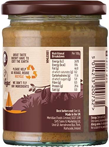 Meridian Organic Crunchy Peanut Butter - 280g