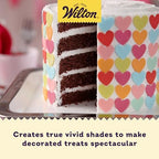 Wilton 8-Count Icing Colors for Cakes & Cupcakes, Gel-Based Colors for Frosting - Note that Packaging May Vary