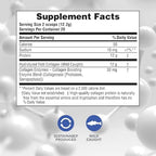 NaturesPlus Marine Collagen Peptides, Unflavored - 0.54 lb - Hair, Skin, Nail & Joint Health, Immune System Support - Gluten Free, Non-GMO - 20 Servings
