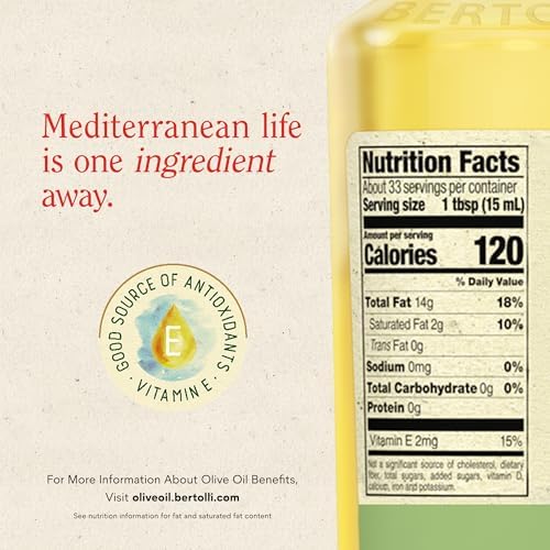Bertolli Olive Oil, Extra Light, 16.9 fl oz
