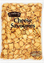 McVitie's Crawford's Cheese Savouries 300G, Crunchy and cheesy snack biscuits, Pack of 3