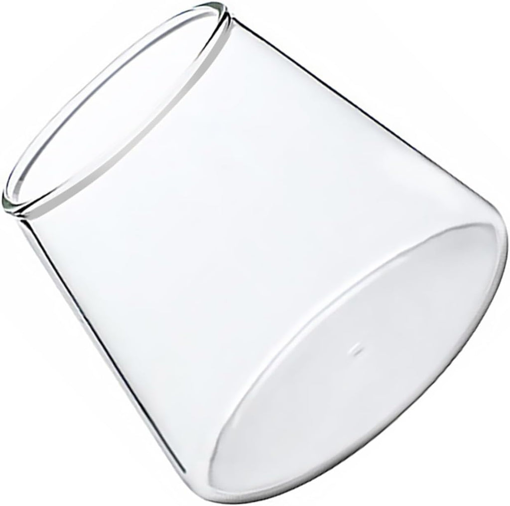 OUNONA Heat Resistant Transparent Glass Water Cup Portable Milk Juice Mug Cold Heat Resistant Beer