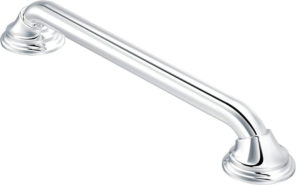 Moen R8748D3GCH Bathroom Safety 48-Inch Grab Bar with Curl Grip, Chrome