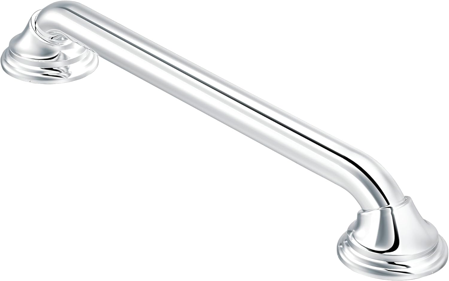Moen R8748D3GCH Bathroom Safety 48-Inch Grab Bar with Curl Grip, Chrome