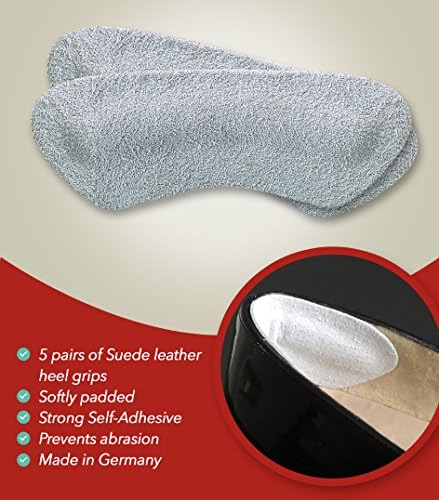 Pedag Stop – German Made Soft Suede Leather Heel Grip