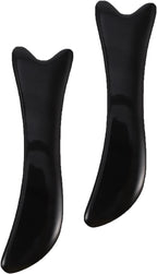 Beavorty Buffalo Horn Gua Sha Facial Tool 5.11 Inch Scraping Board for Face Sculpting and Body Massage Enhancing Circulation and Skin Care