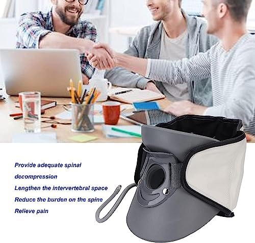 TIST Cervical Traction Device,Inflatable Neck Support Brace Pain Relief Cervical Vertebra Traction Device Cervical Collar Which is Suitable for Postoperative Use