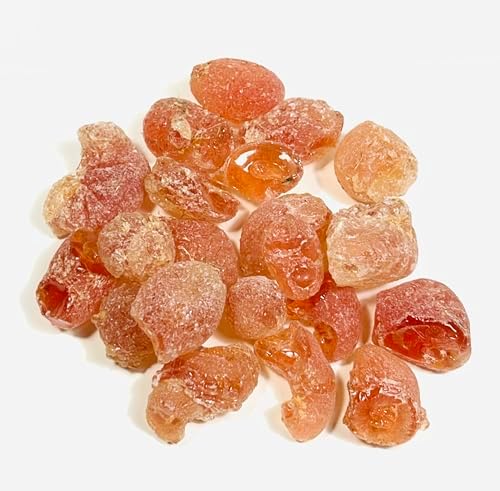 Gum Arabic Chunks – Premium Natural Acacia Resin – 100% Pure & Raw – For Crafts, DIY, Art, Incense Use – Non-GMO, No Additives – 4 oz (0.25 lb)