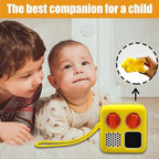xcivi Anti-Slip Silicone Cover for YOTO Mini Audio Player, Protective Sleeve Case for Mini Player; Accessory for Kids Music Players (case only) (Yellow), YT003