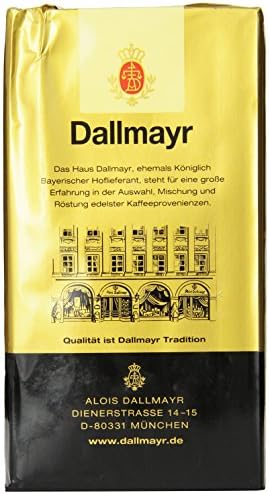 Dallmayr Decaffeinated Ground Coffee, 17.6 Ounce