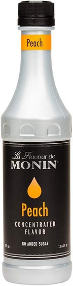 Monin Peach Flavor Concentrate 375ml Bottle