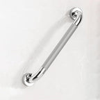 Anti-Slip Knurled Grab Bar,304 Stainless Steel Shower Grab Bar,Bathroom Handrail for Elderly and Disabled Persons,Slip Safety Armrest for Toilet(Size:16 Inch)