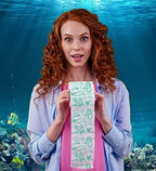 Printed TP Mermaid Pattern 2 Ply Toilet Paper Bathroom Tissue - Novelty Green Bath Tissue Roll - Funny Toilet Paper for Home Decor, Potty Gag Gifts, Prank and Hilarious White Elephant - 500 Sheets
