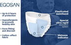 Egosan Adult Incontinence Pull Up Underwear with 8 Hours of Protection X-Dry Technology for Superior Absorbency Disposable for Men and Women (Large, 6 ct)