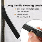 2pcs Hard Bristle Crevice Brush, Gap & Grout Cleaner, Tile & Kitchen Window Bathroom Crevice Cleaning Tool
