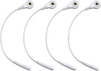4 Pcs Electrode Lead Wire Adapters, Convert 2mm Pin to 3.5mm Snap - Compatible with TENS, EMS, IF Units
